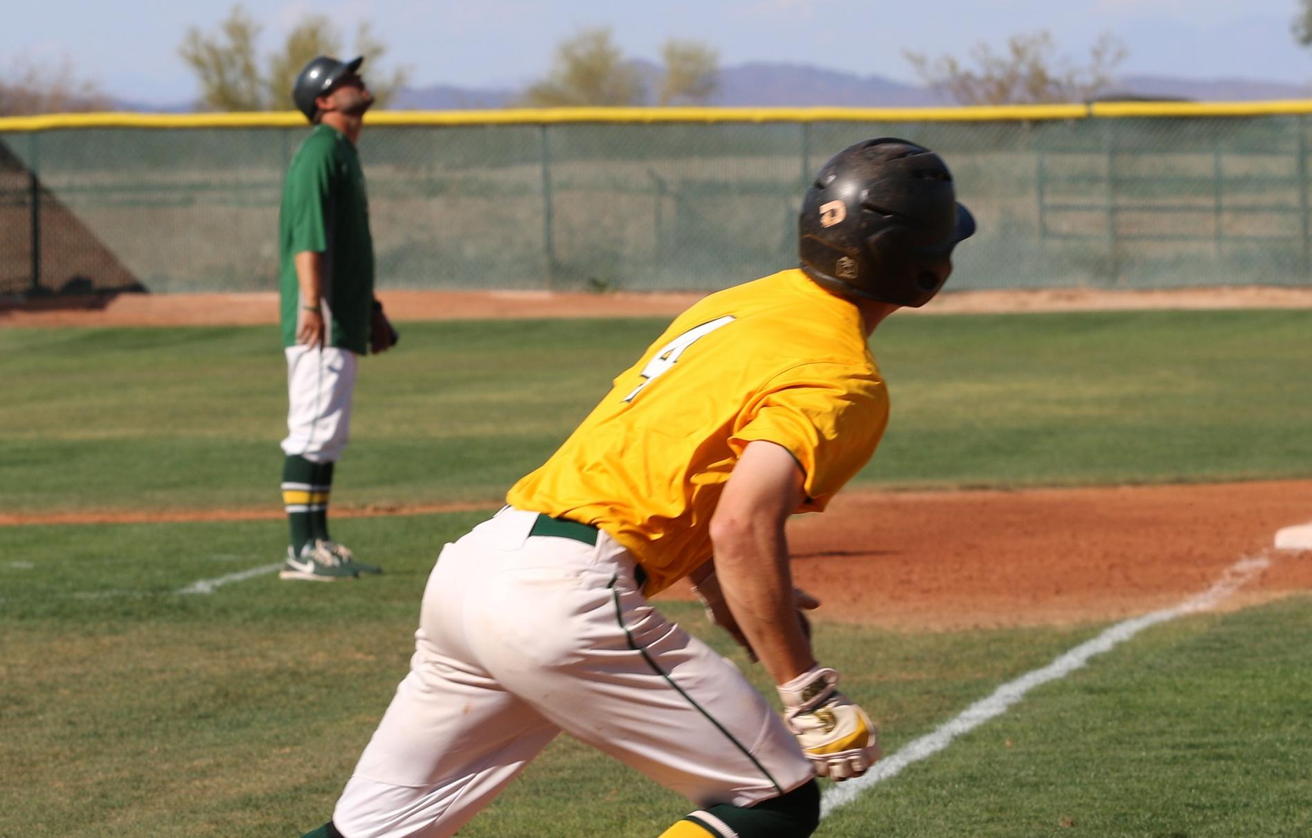 Zack Stewart with a long and high one out of left field in Game Two. It's a 3-run home run.