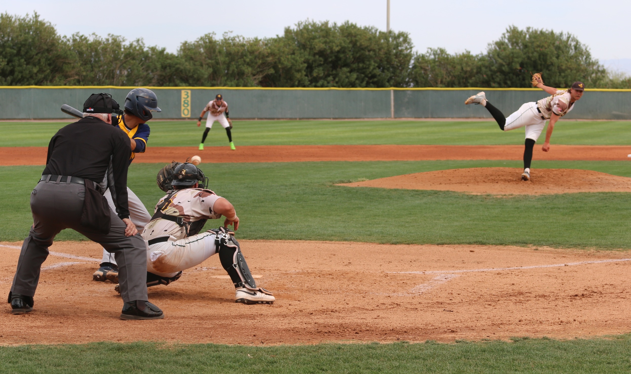 Woessner changeup for this strikeout is a stifler Saturday. He moves to 7-0 on the year with 5-1 win.