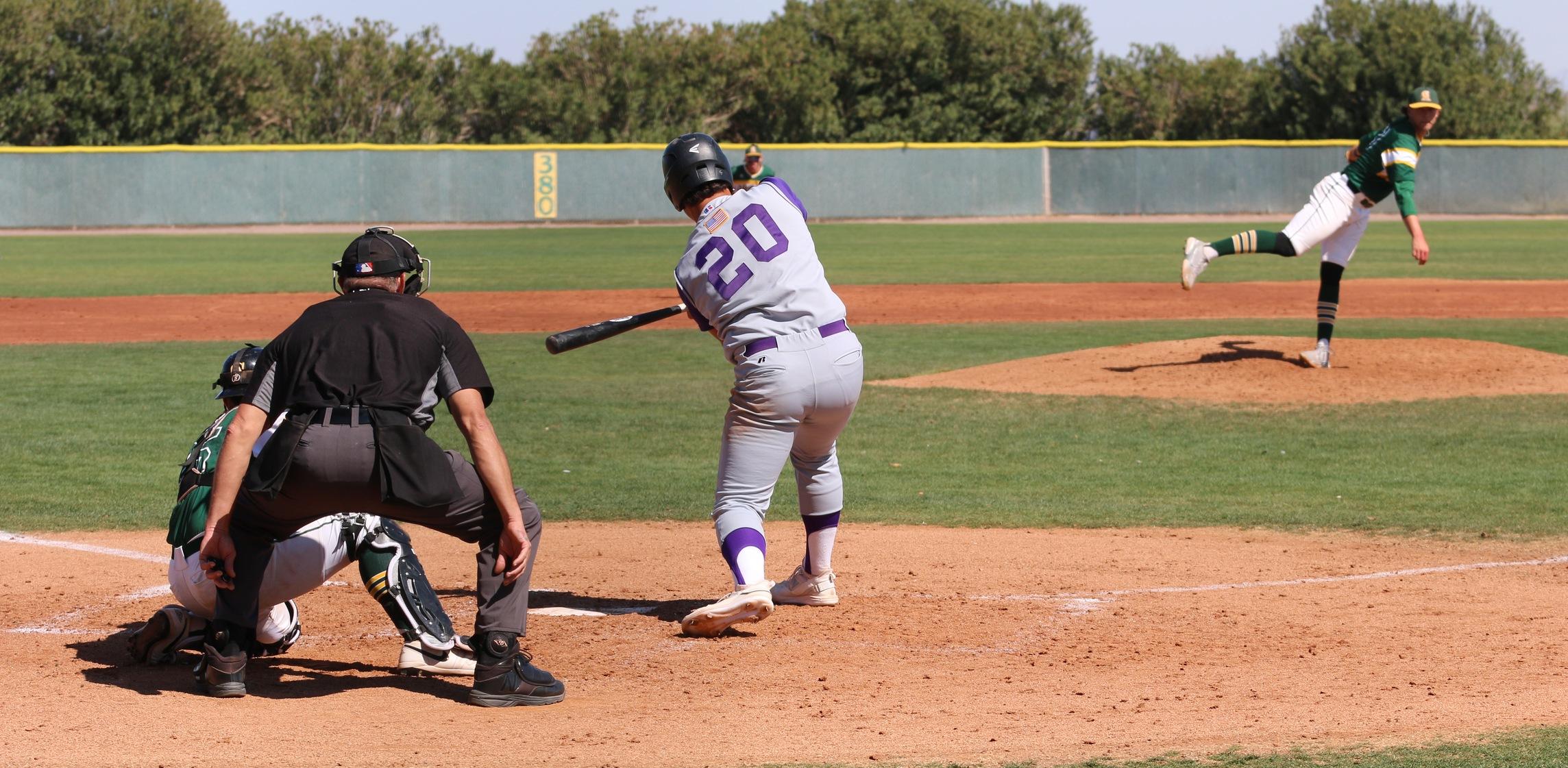 Unhittable strikeout pitch from Tyler Woessner. Strike three on Eastern hitter Tyler Wytulka. It's a three hit shutout in game one of Eastern sweep on Saturday.